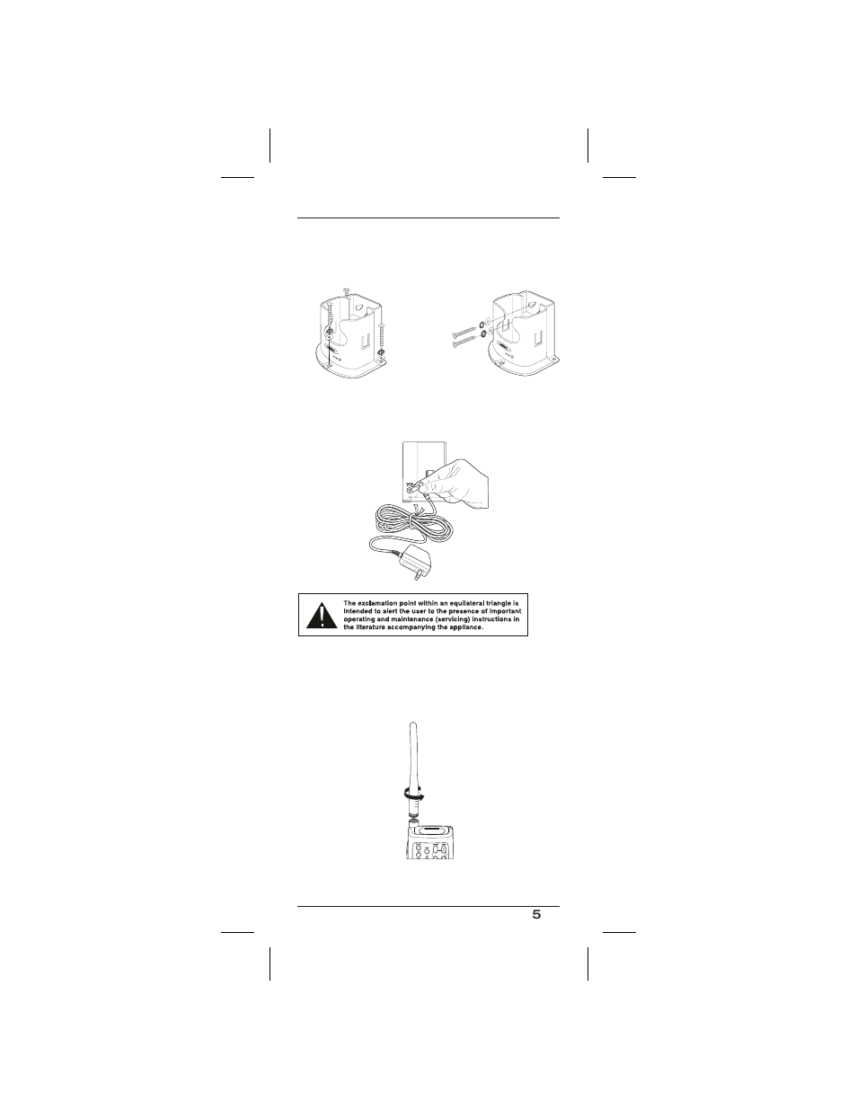 Getting started | Uniden HH940P User Manual | Page 7 / 22