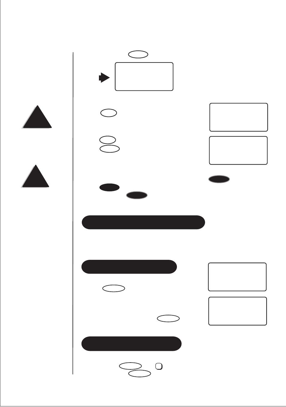 Travelling out of range key lock / unlock, Call waiting/flash | Uniden DS845 User Manual | Page 15 / 32