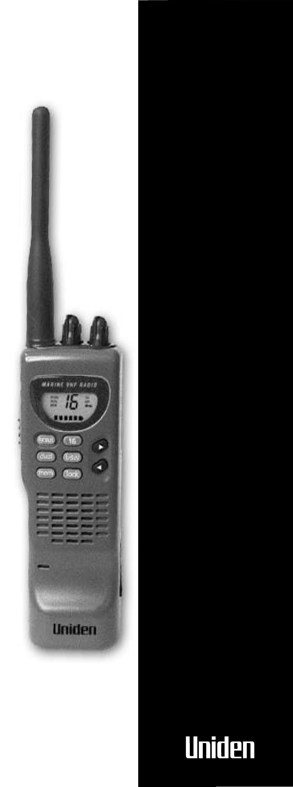 Uniden HH955 User Manual | 14 pages