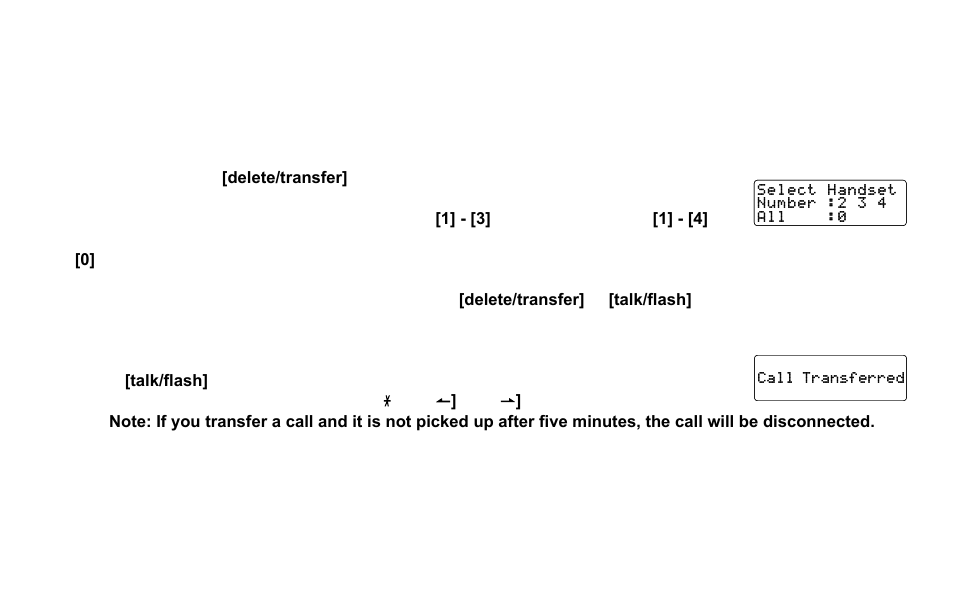 Transferring a call, To transfer a call, To receive a transfer call | Transferring.a.call | Uniden DX15686 Series User Manual | Page 26 / 48