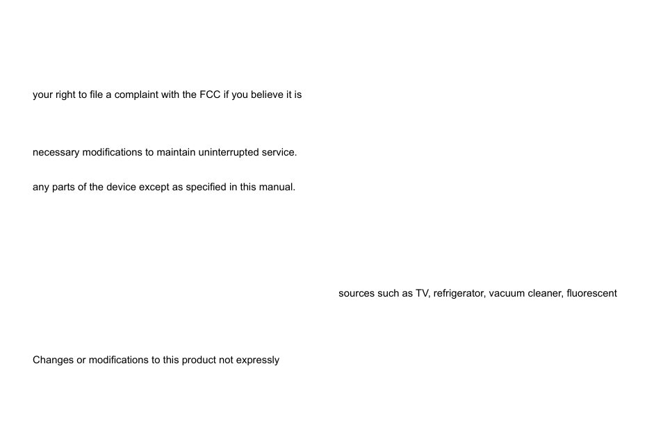 Radio interference | Uniden DX15686 Series User Manual | Page 43 / 48