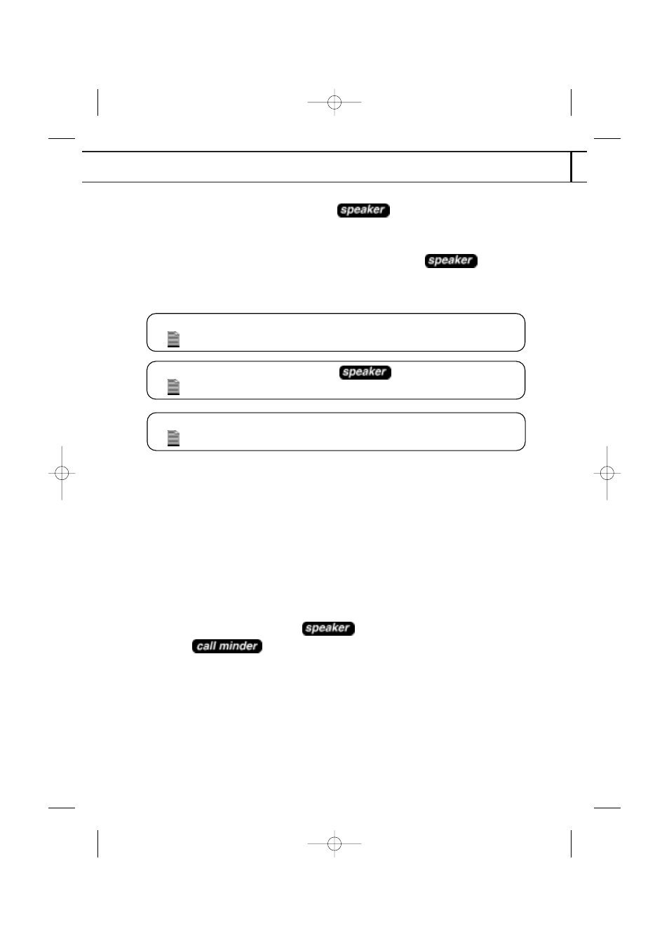 Using the pre-programmed feature buttons - nz, Call minder, Divert on | Using your fp102 | Uniden FP102 User Manual | Page 20 / 30