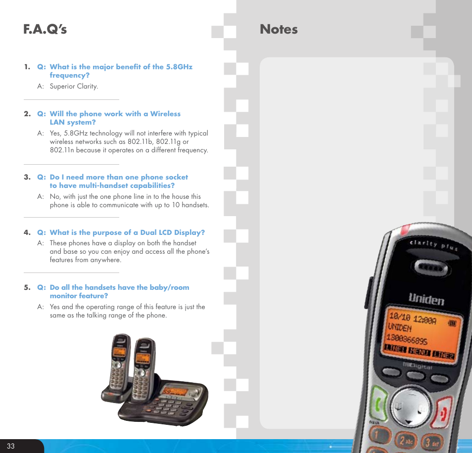 Uniden DSS7955+2 User Manual | Page 6 / 6
