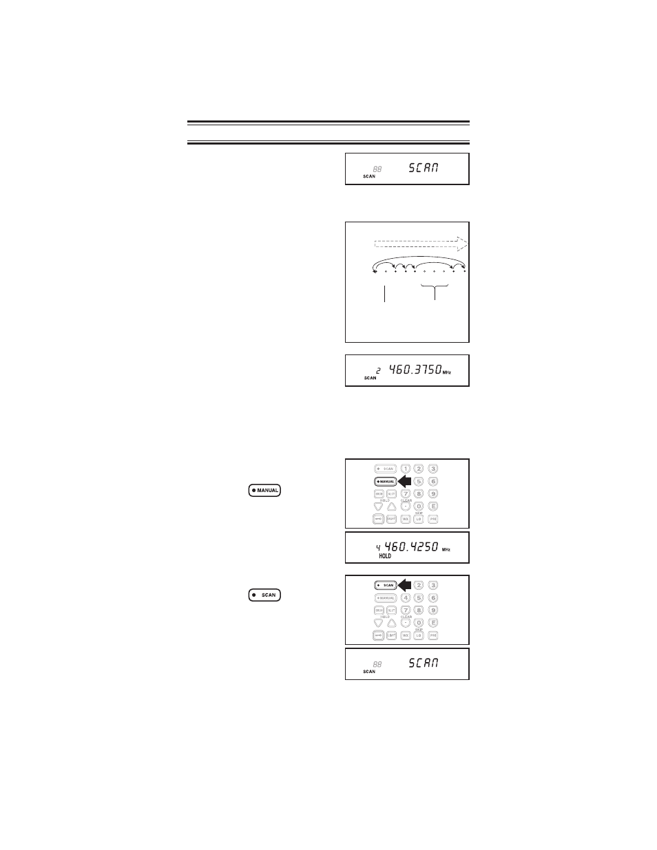 Scanning 16, Scanning | Uniden BC 235XLT User Manual | Page 16 / 37