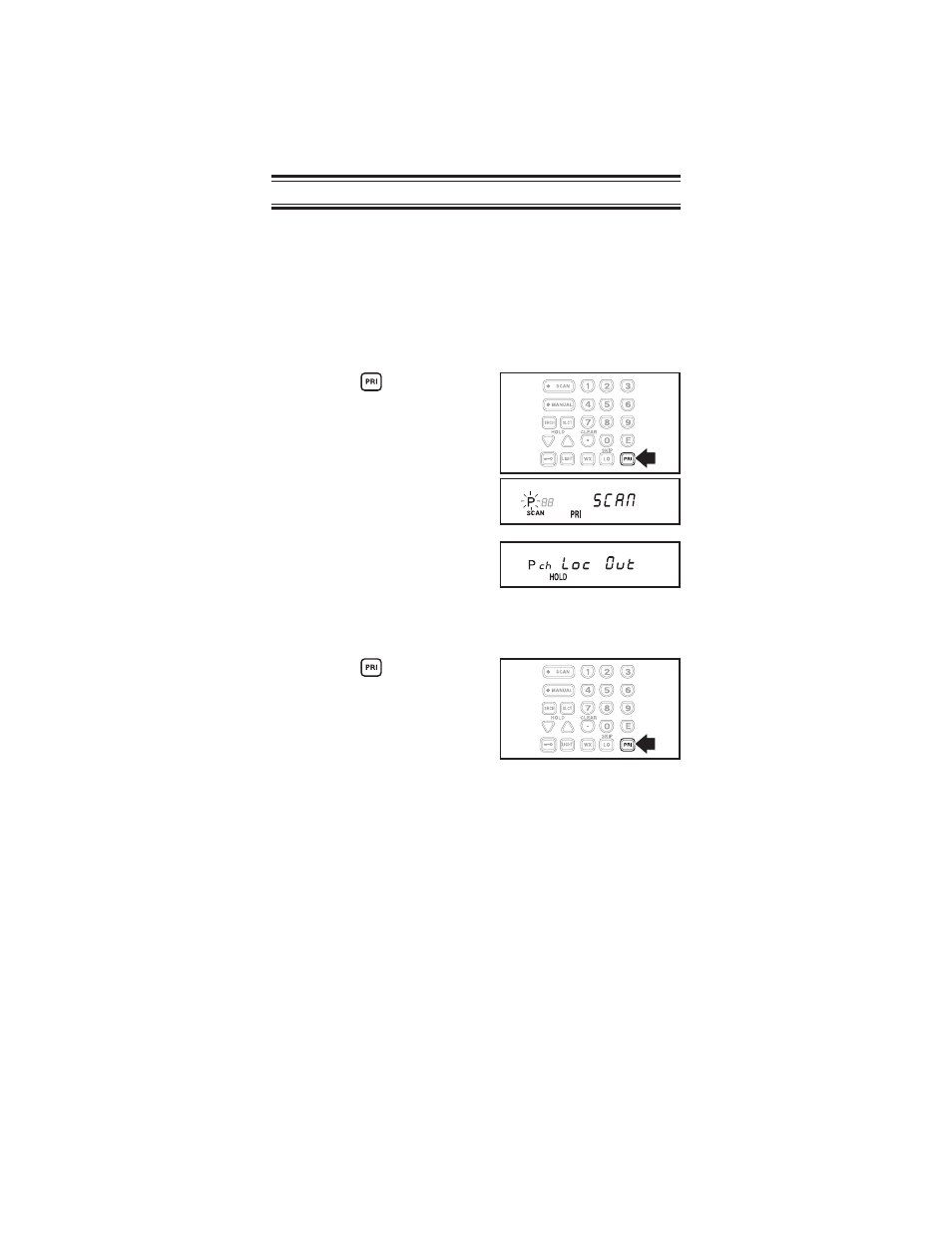 Priority scan 21, Priority scan | Uniden BC 235XLT User Manual | Page 21 / 37