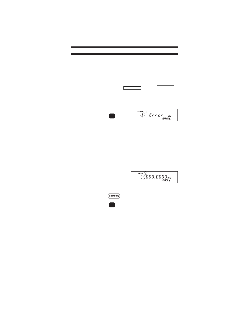 Chain search 23, Setting a search range 23, Chain search | Setting a search range | Uniden BC 235XLT User Manual | Page 23 / 37