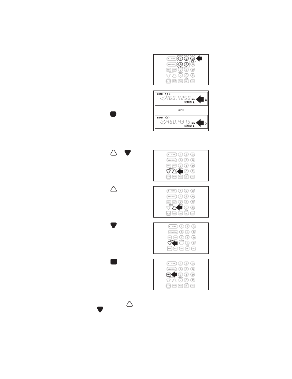 Search hold feature 26, Search hold feature | Uniden BC 235XLT User Manual | Page 26 / 37