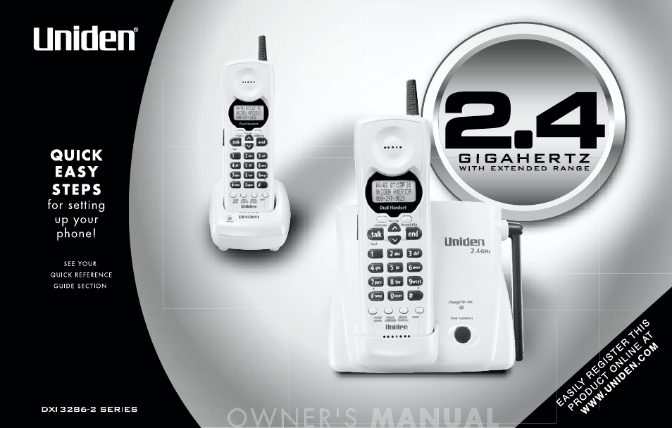 Uniden Answering Machine User Manual | 52 pages