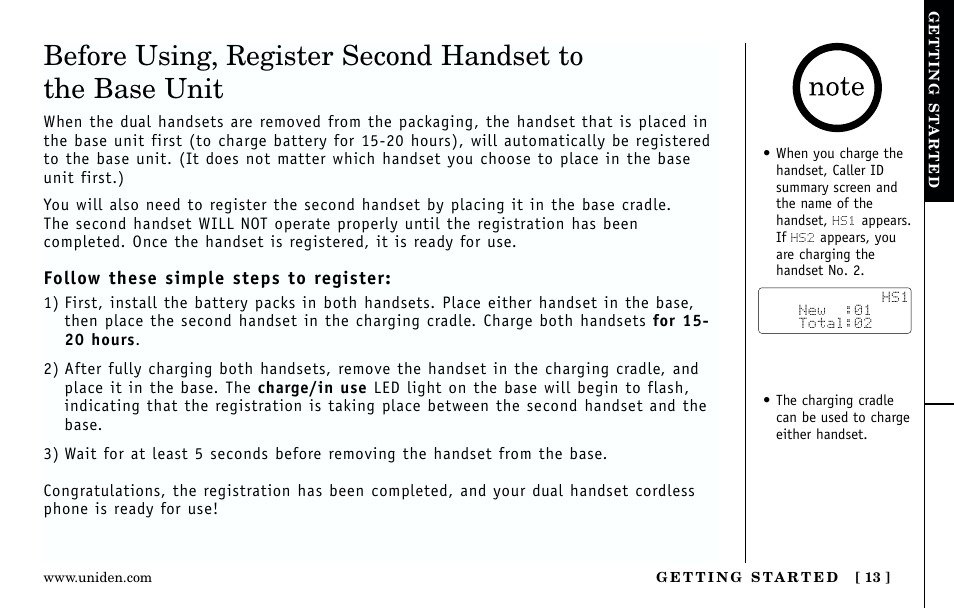 Uniden Answering Machine User Manual | Page 13 / 52