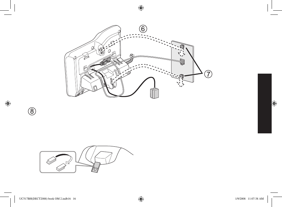 Uniden DECT2088 Series User Manual | Page 17 / 72