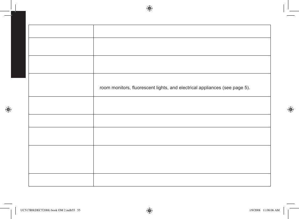 Uniden DECT2088 Series User Manual | Page 56 / 72