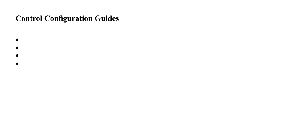 Control configuration guides | Uniden BC-RH96 User Manual | Page 13 / 28