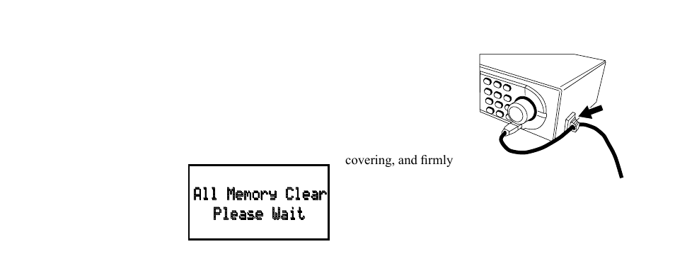 Initialize memory (reset), Using the cable clamp | Uniden BC-RH96 User Manual | Page 25 / 28