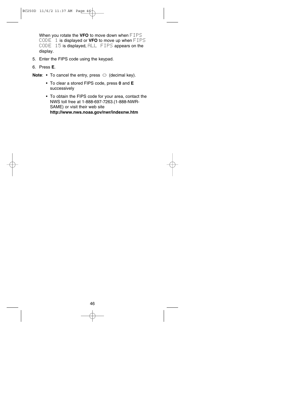 Uniden BC250D User Manual | Page 50 / 110