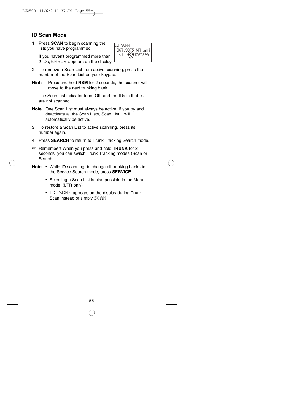 Uniden BC250D User Manual | Page 59 / 110