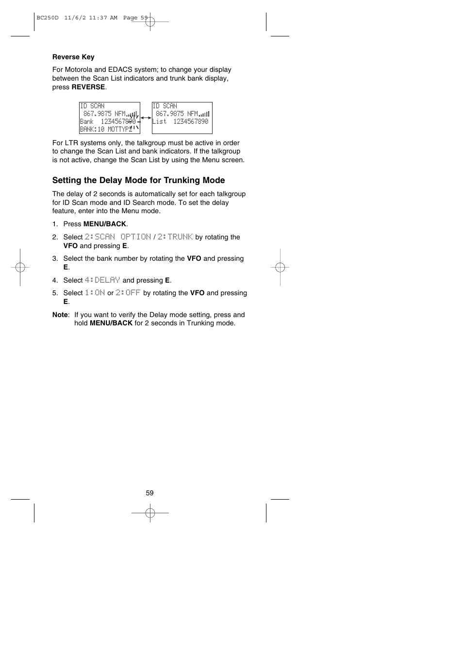 Uniden BC250D User Manual | Page 63 / 110