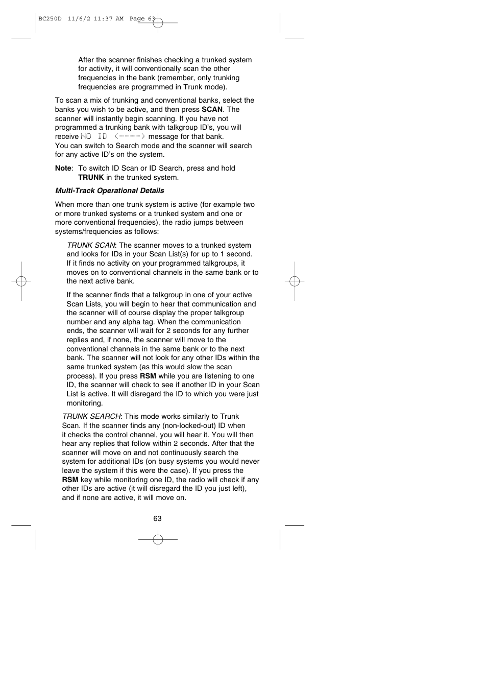 Uniden BC250D User Manual | Page 67 / 110