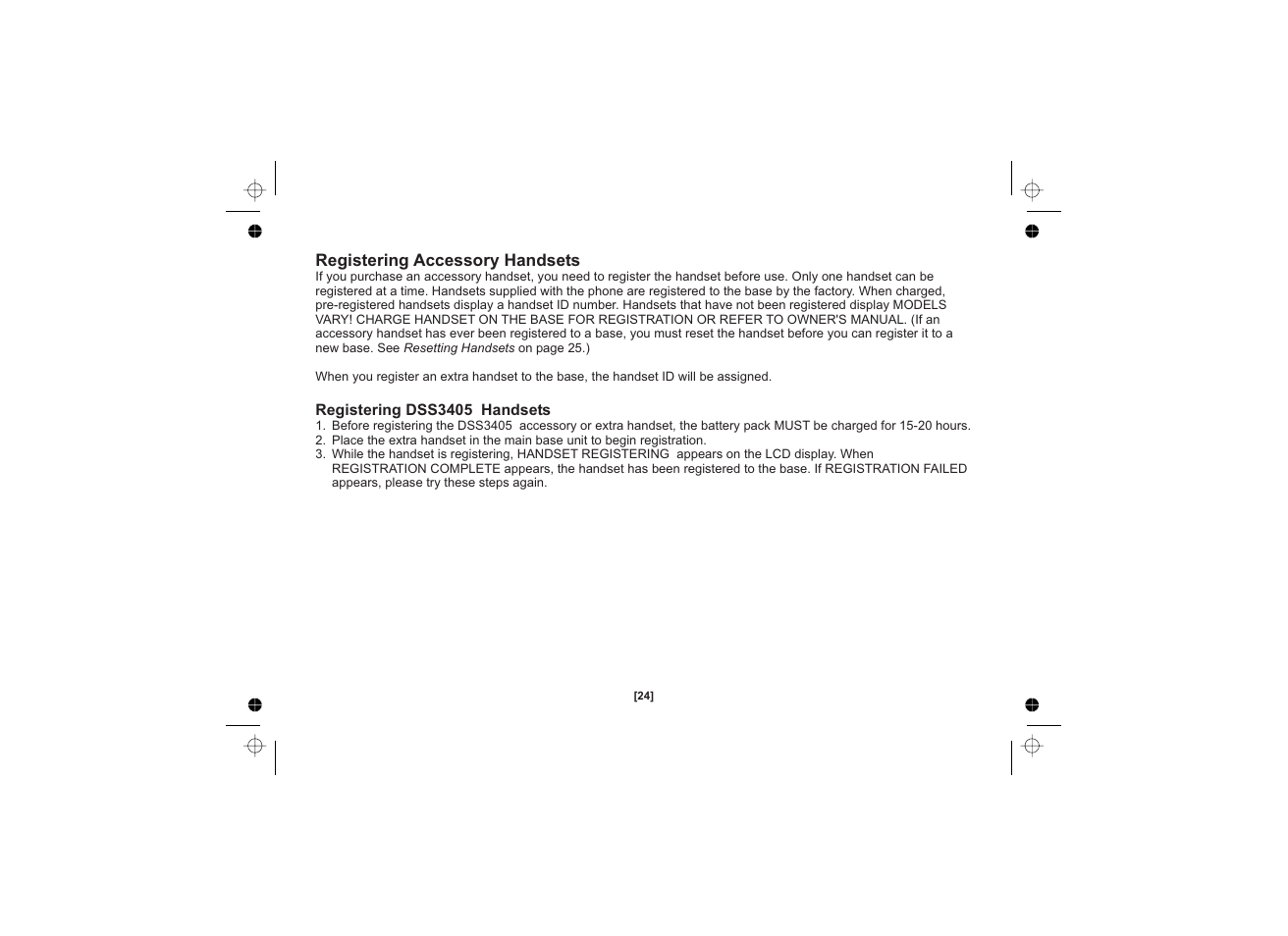 Uniden DSS3450 User Manual | Page 24 / 56