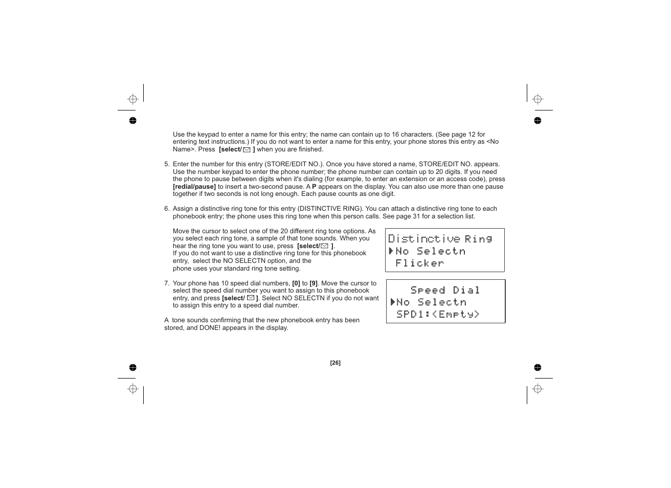 Distinctive | Uniden DSS3450 User Manual | Page 26 / 56