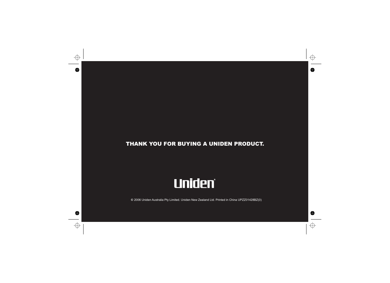Uniden DSS3450 User Manual | Page 56 / 56