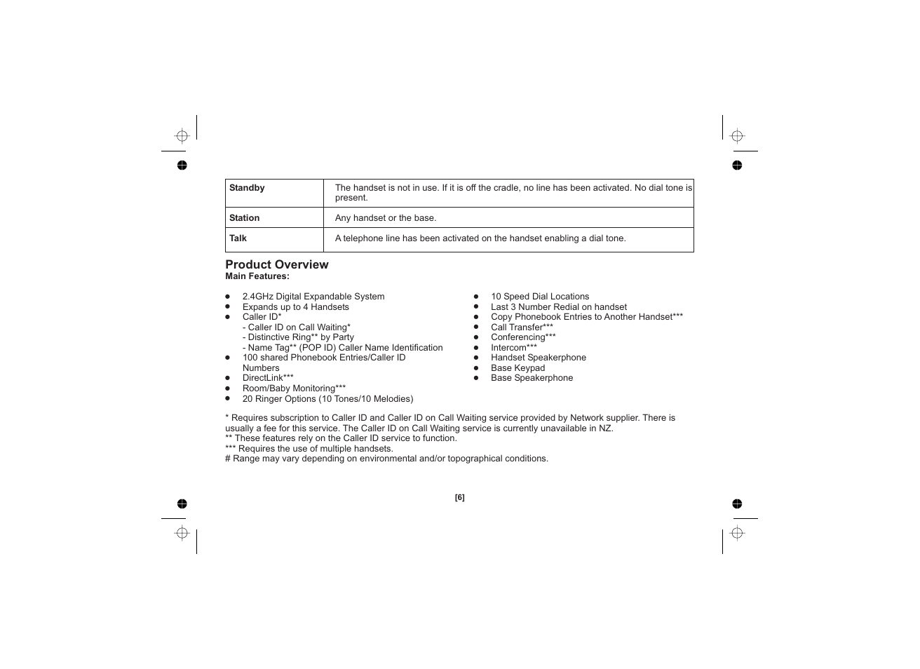 Uniden DSS3450 User Manual | Page 6 / 56