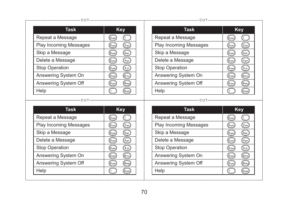 Uniden DECT1588 User Manual | Page 70 / 72