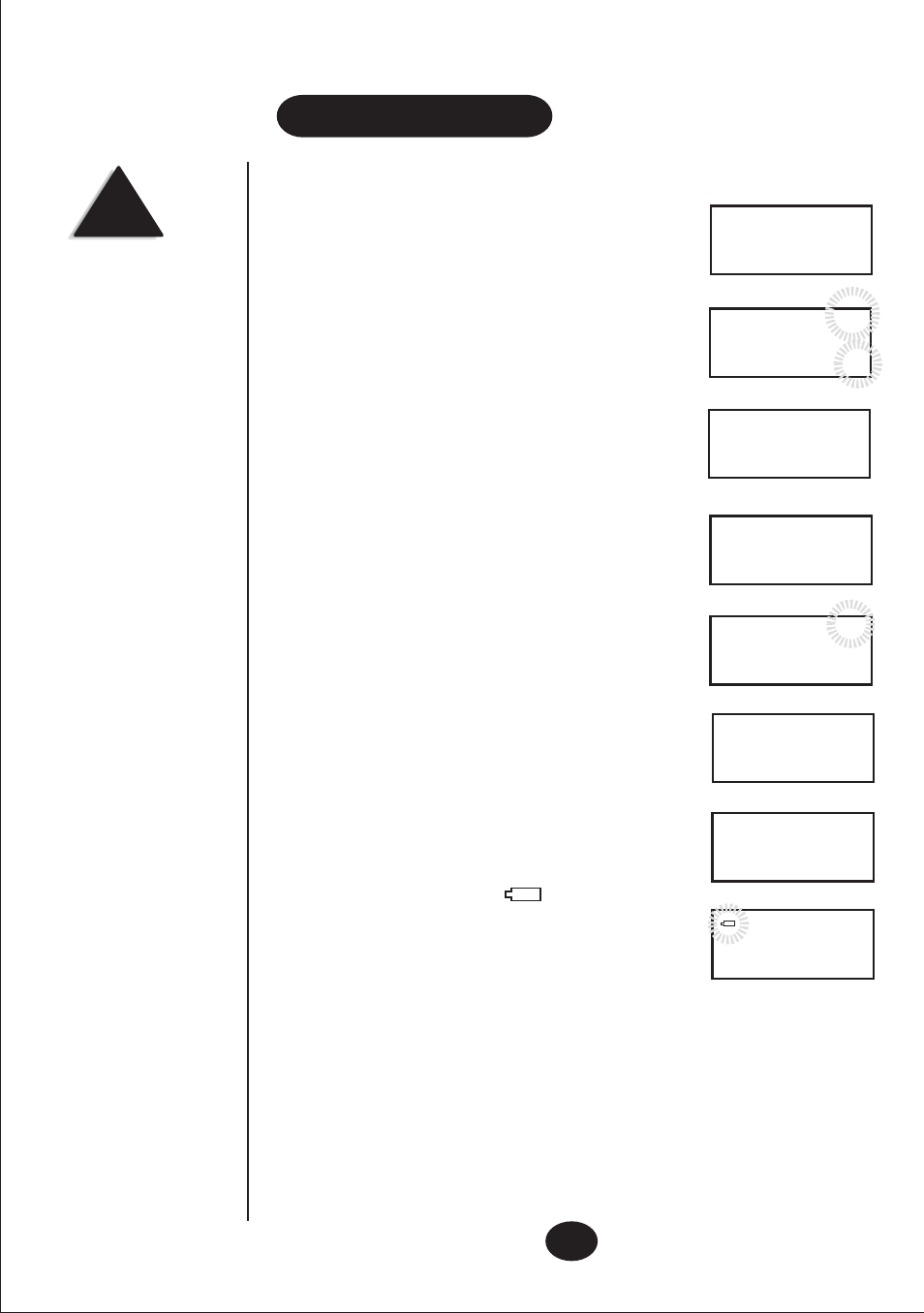 Display messages, Message waiting (new zealand only) msg, Total & new calls | No calls, Private i, Repeat calls, End of list, Out of area, Battery low indicator | Uniden FP099 User Manual | Page 8 / 12