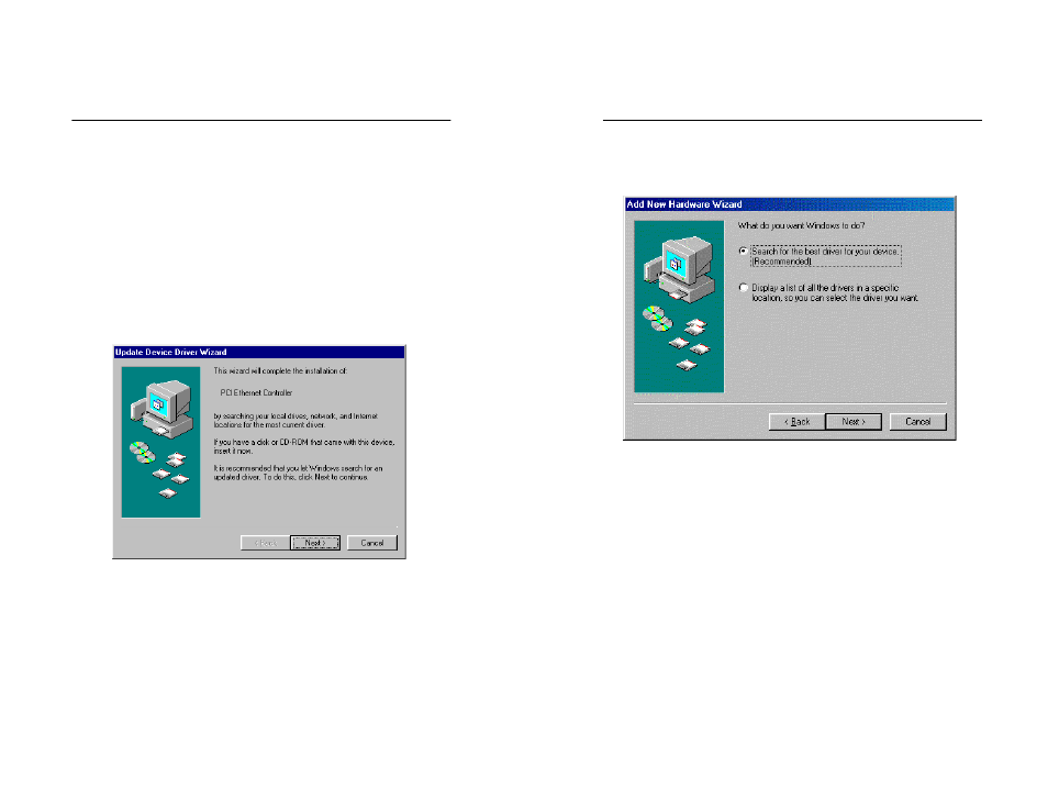 Driver installation | Uniden PCW300 User Manual | Page 3 / 29
