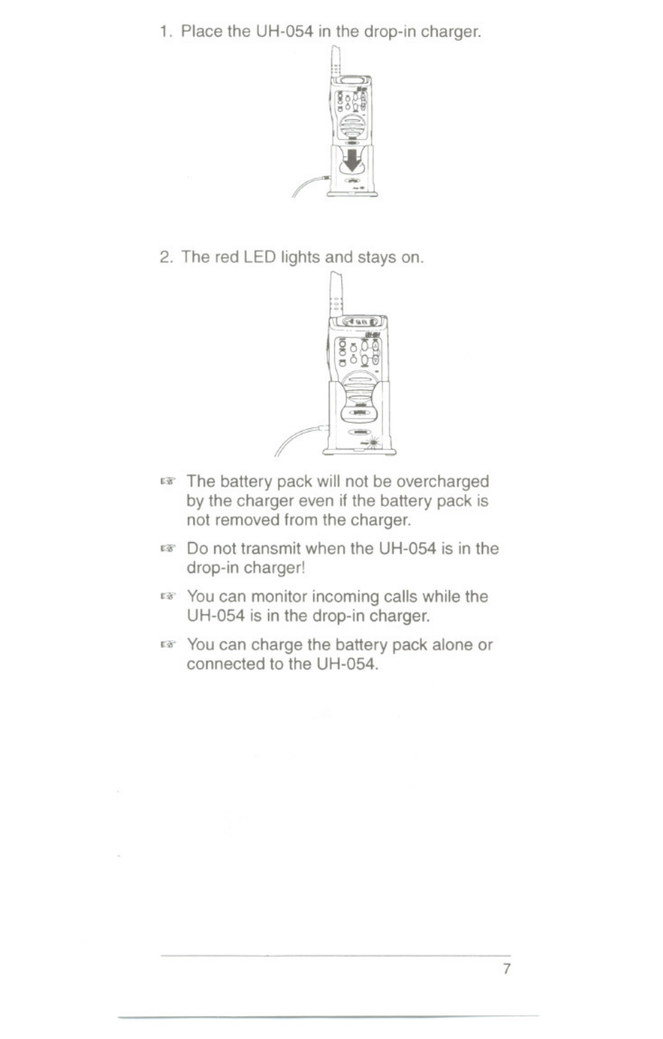 Uniden UH054A User Manual | Page 10 / 27