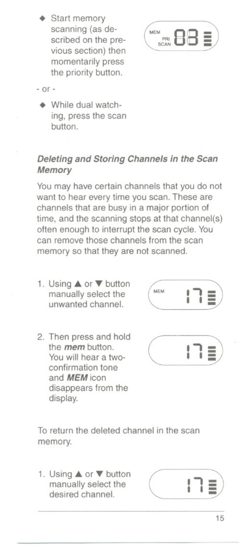 I“» = > ) | Uniden UH054A User Manual | Page 18 / 27
