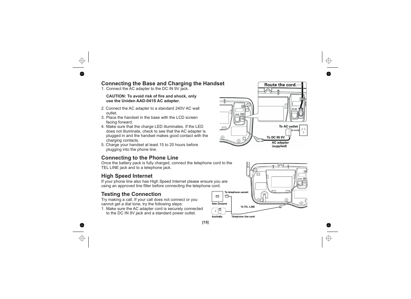 Uniden DSS3455+1 User Manual | Page 16 / 72