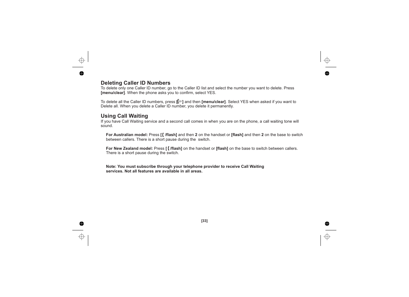 Uniden DSS3455+1 User Manual | Page 34 / 72