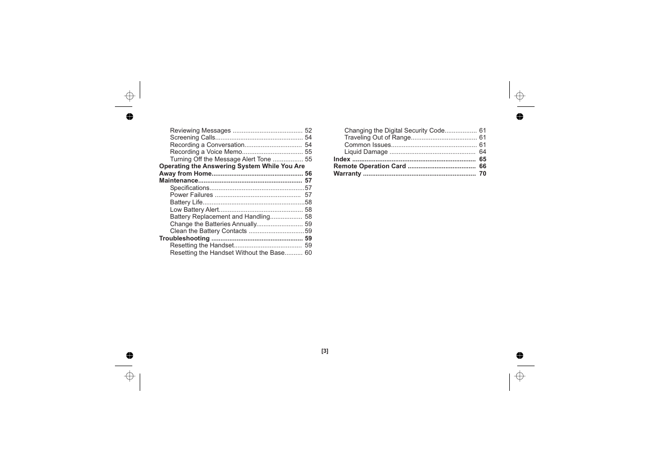 Uniden DSS3455+1 User Manual | Page 4 / 72