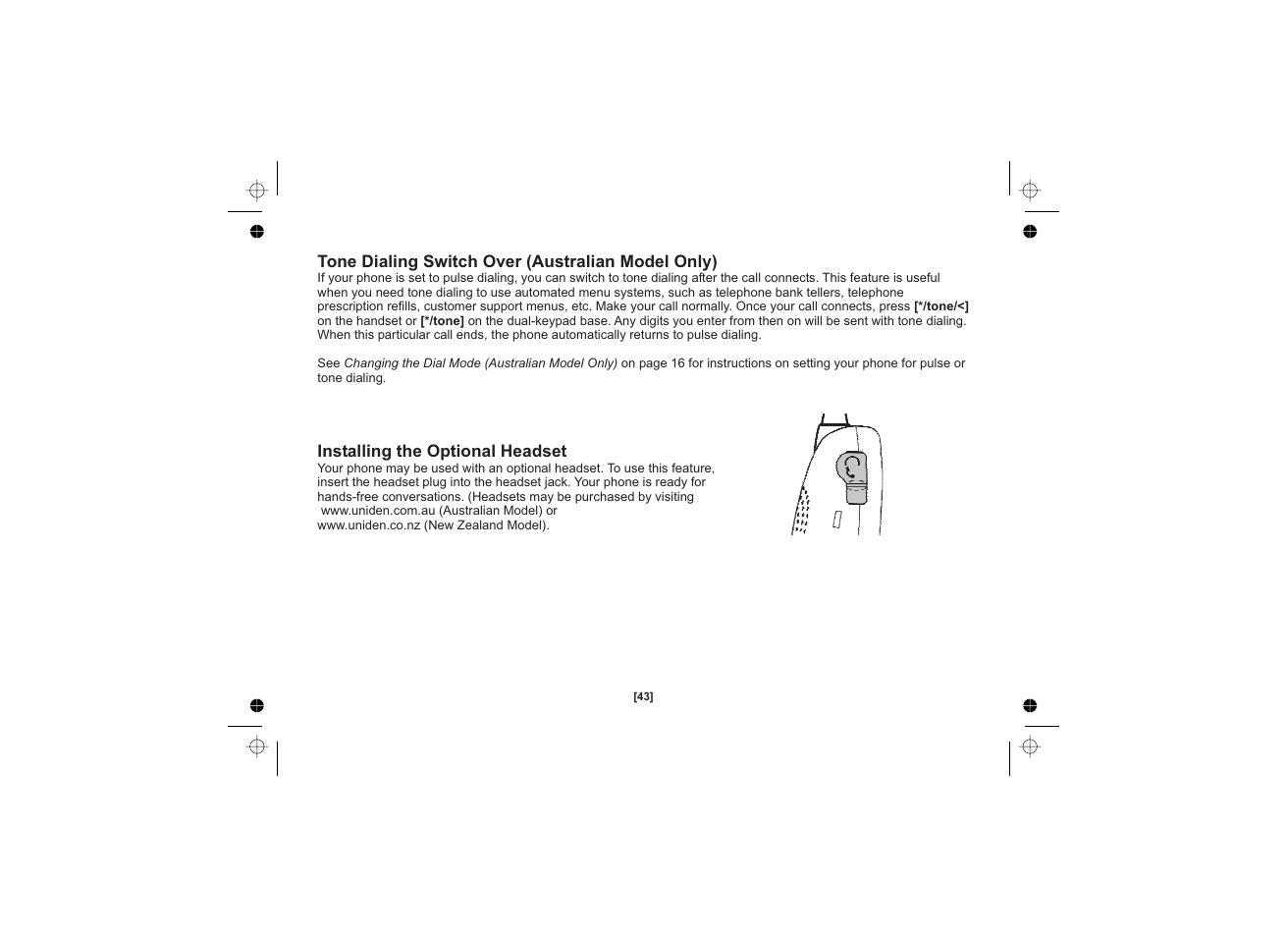 Uniden DSS3455+1 User Manual | Page 44 / 72