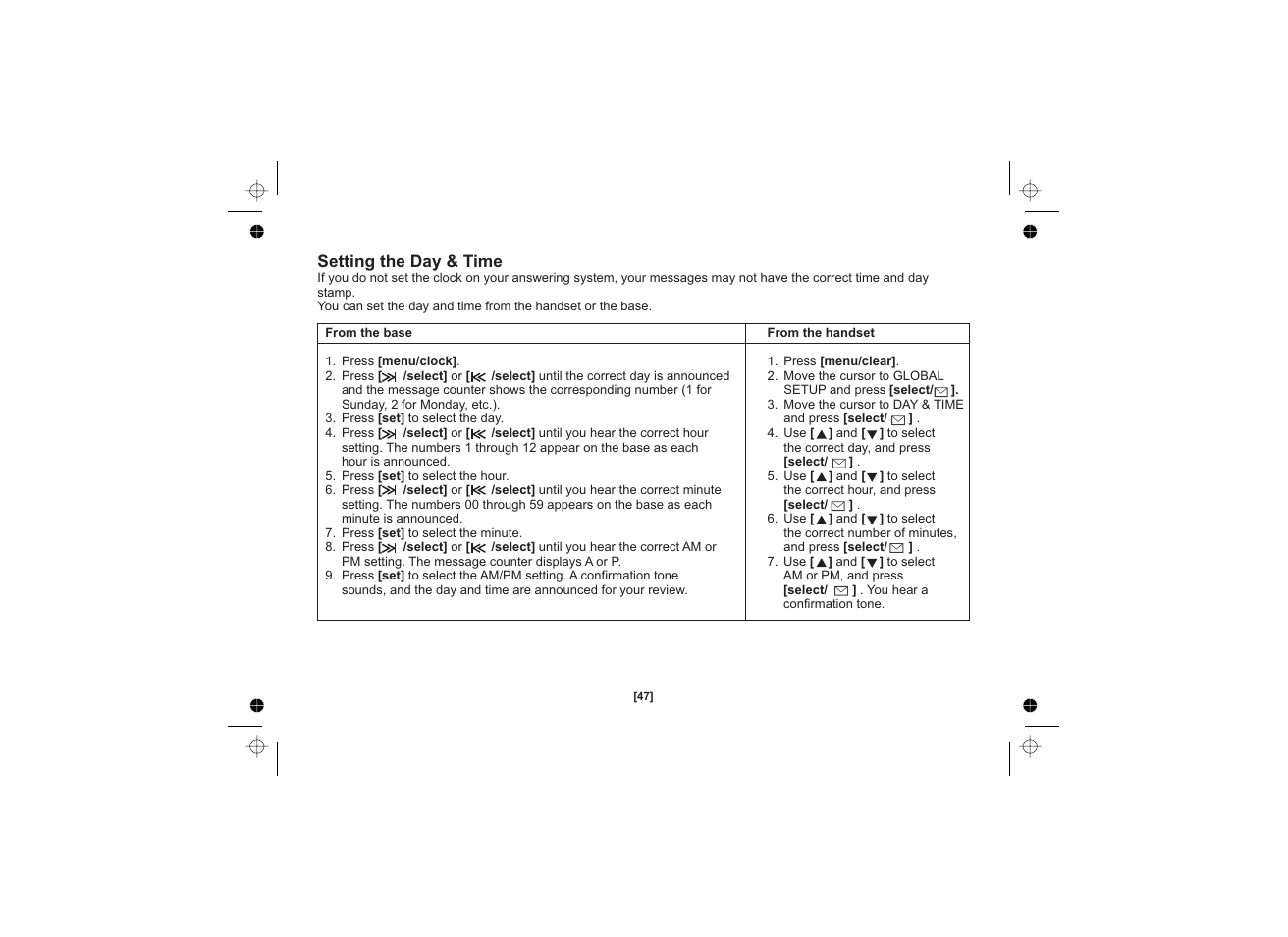Uniden DSS3455+1 User Manual | Page 48 / 72