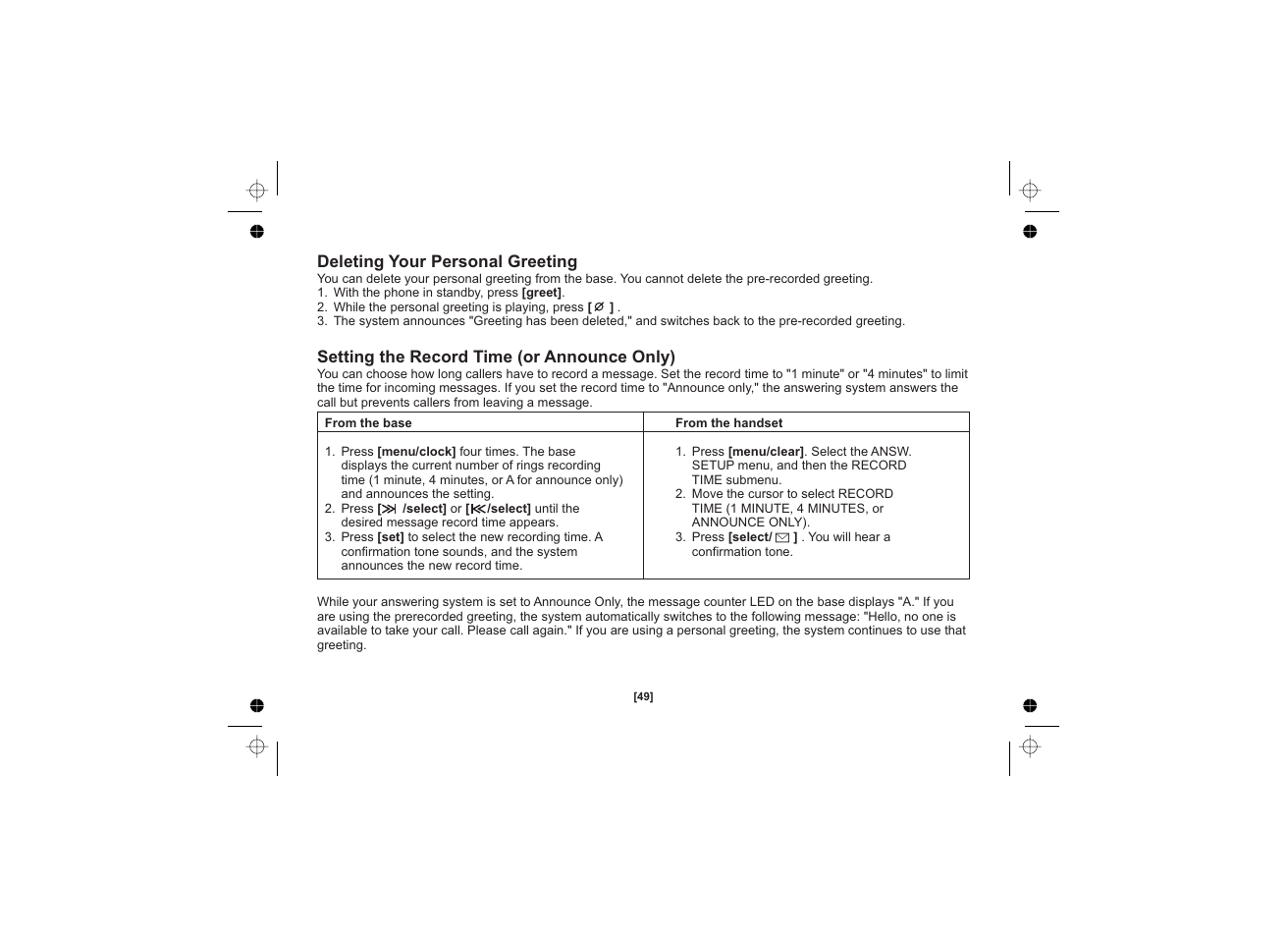 Uniden DSS3455+1 User Manual | Page 50 / 72