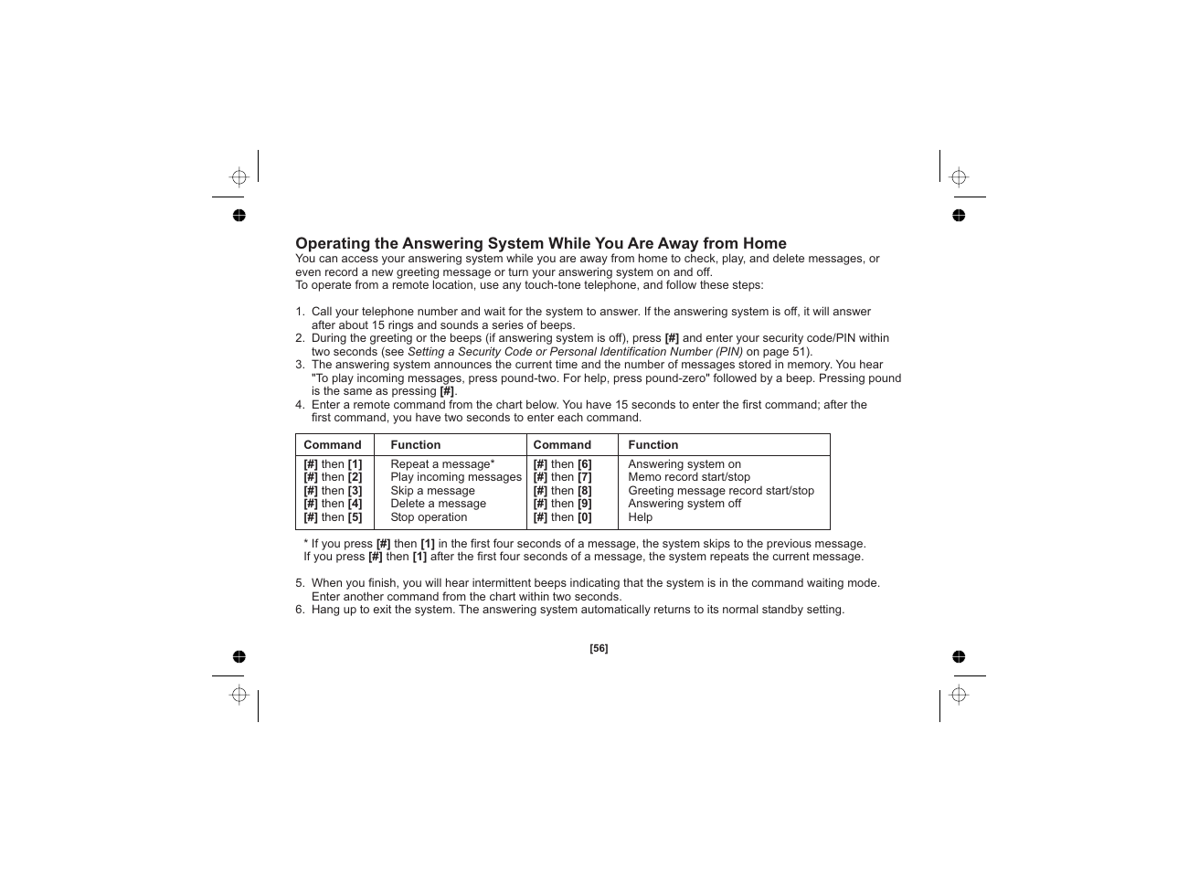 Uniden DSS3455+1 User Manual | Page 57 / 72
