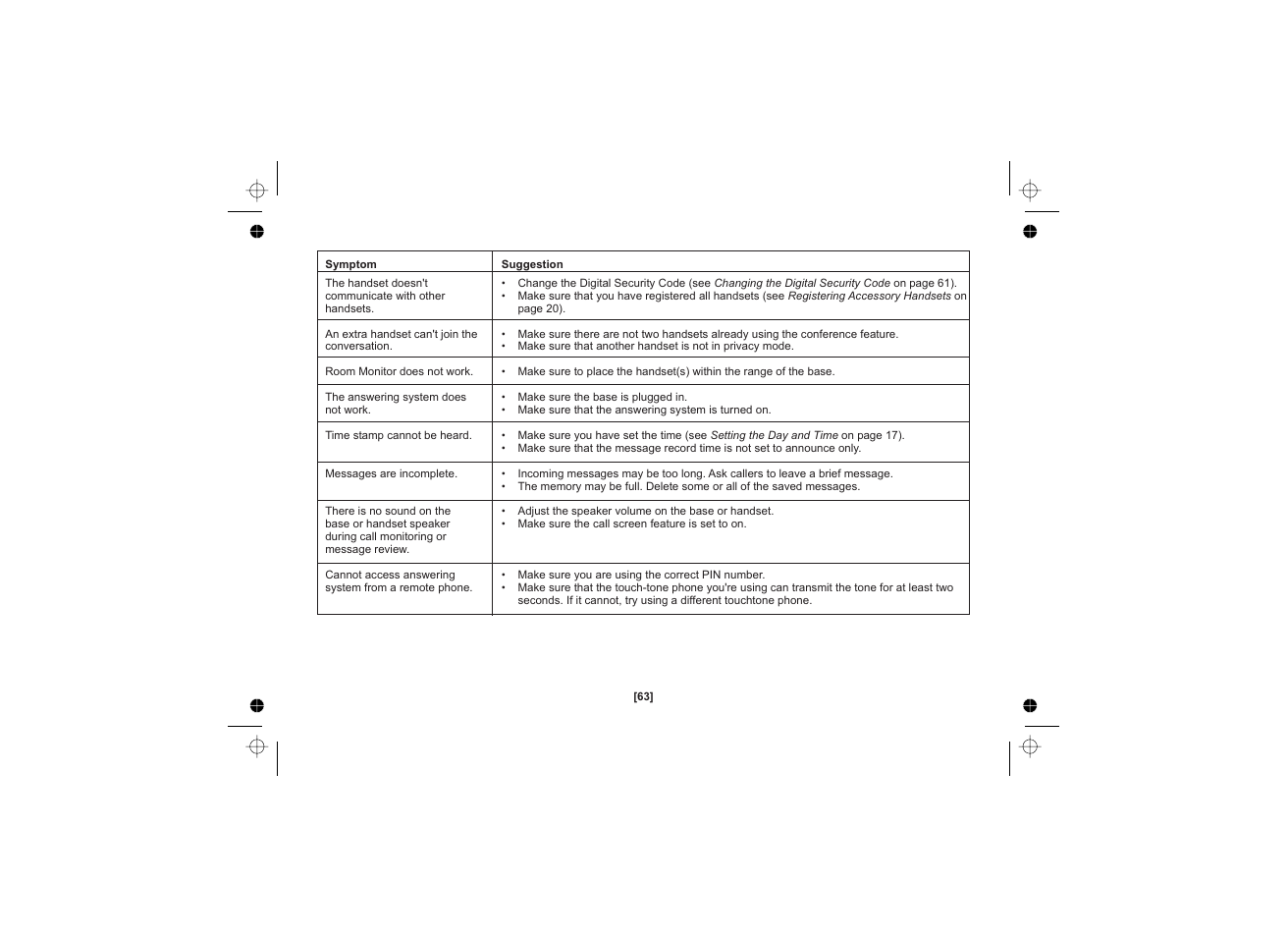 Uniden DSS3455+1 User Manual | Page 64 / 72