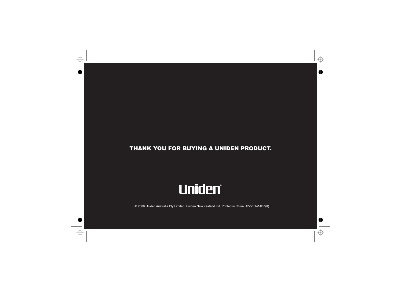 Uniden DSS3455+1 User Manual | Page 72 / 72