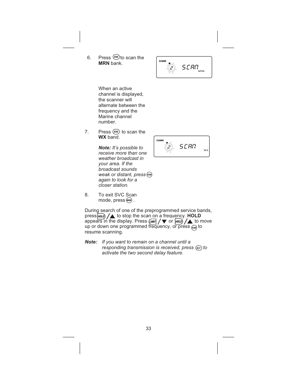 Uniden BC 245XLT User Manual | Page 33 / 90