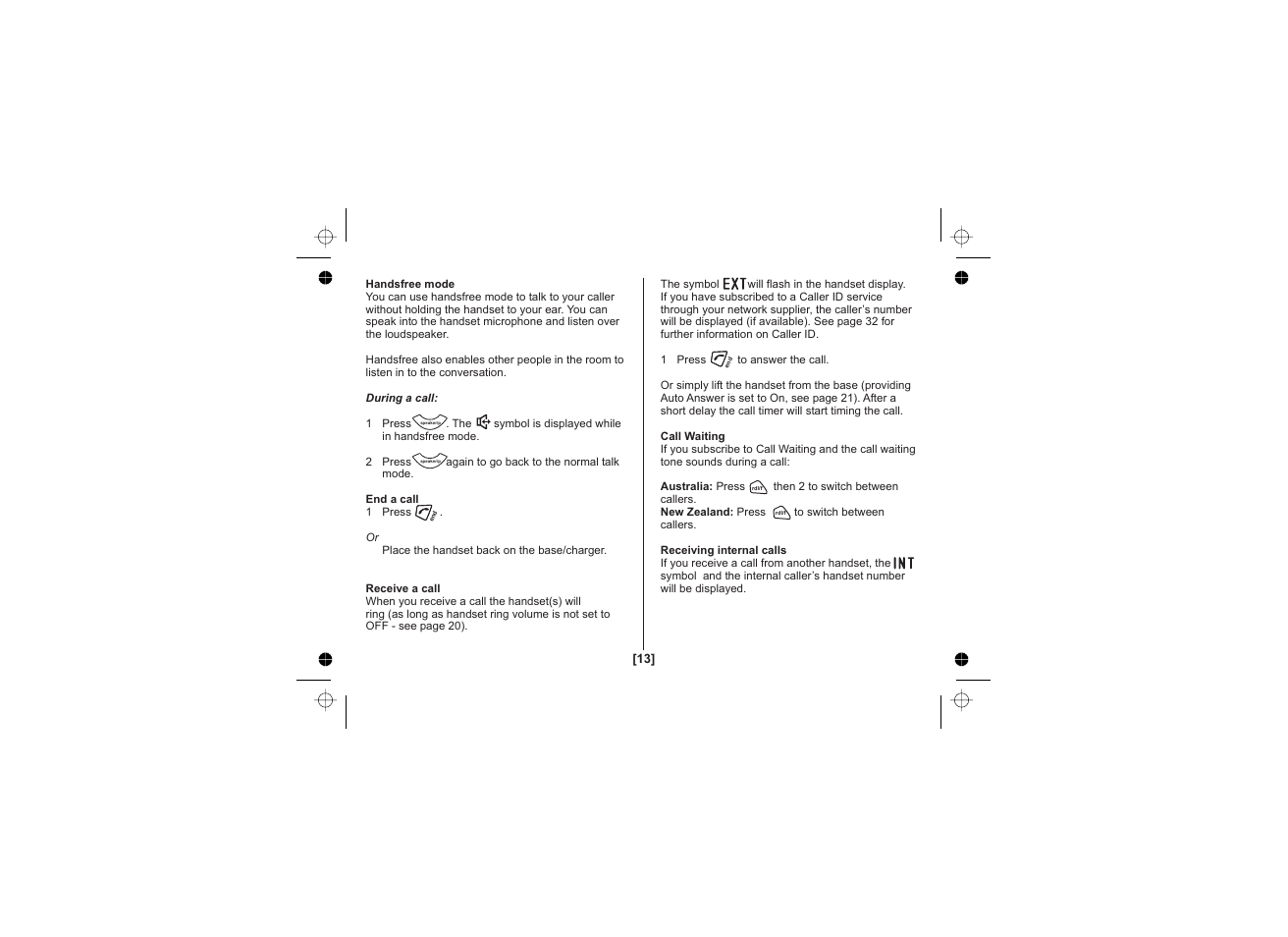 Uniden DECT1725 User Manual | Page 14 / 44