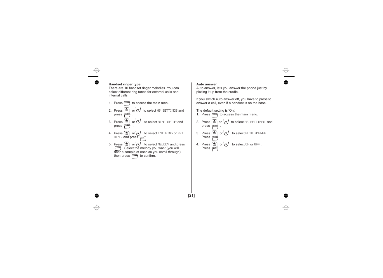 Uniden DECT1725 User Manual | Page 22 / 44