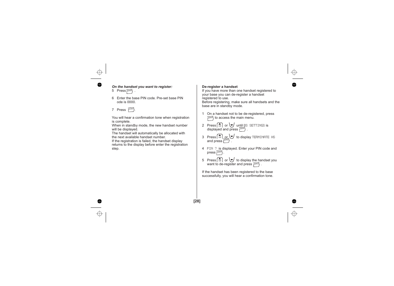 Uniden DECT1725 User Manual | Page 29 / 44