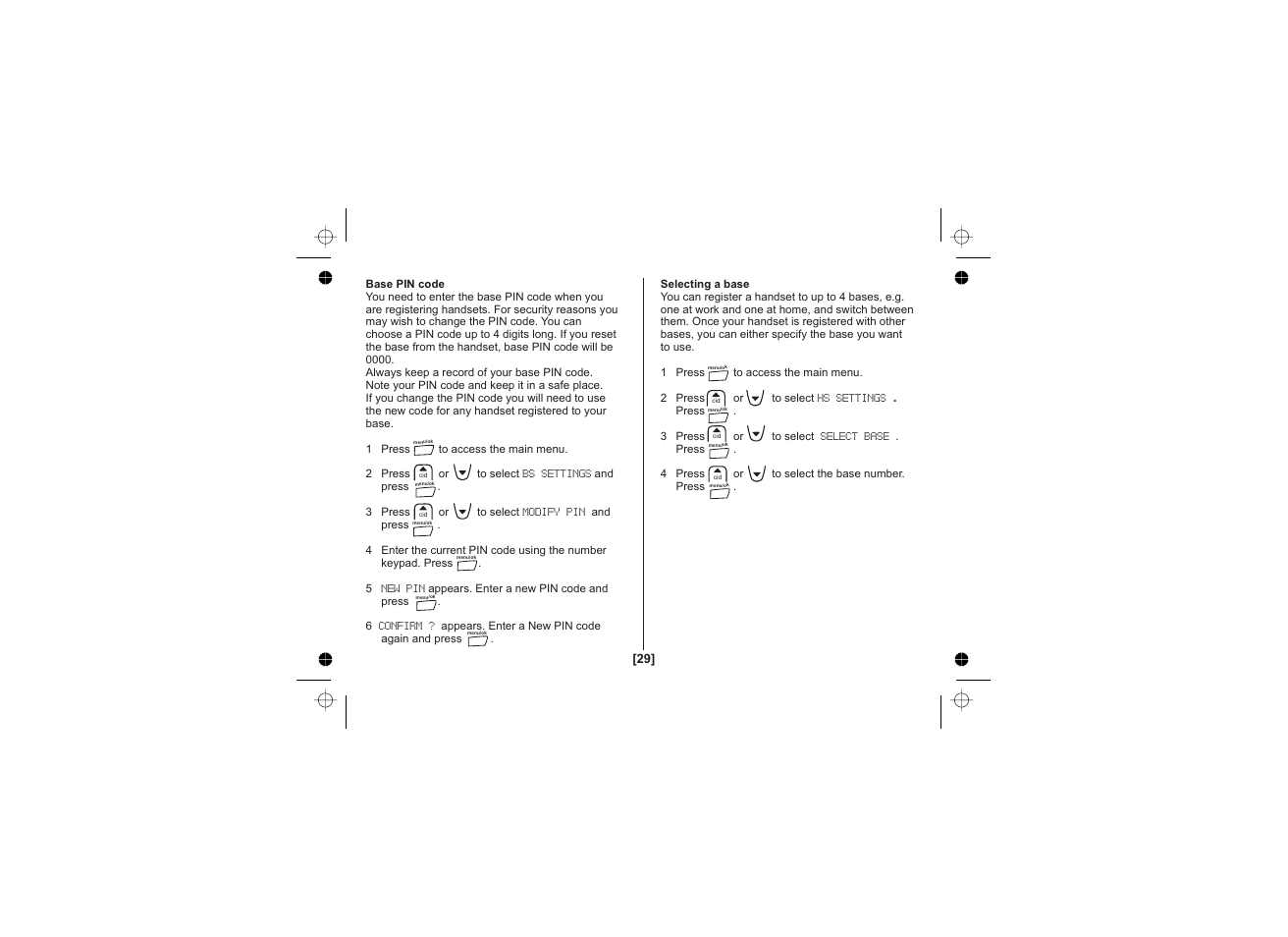 Uniden DECT1725 User Manual | Page 30 / 44