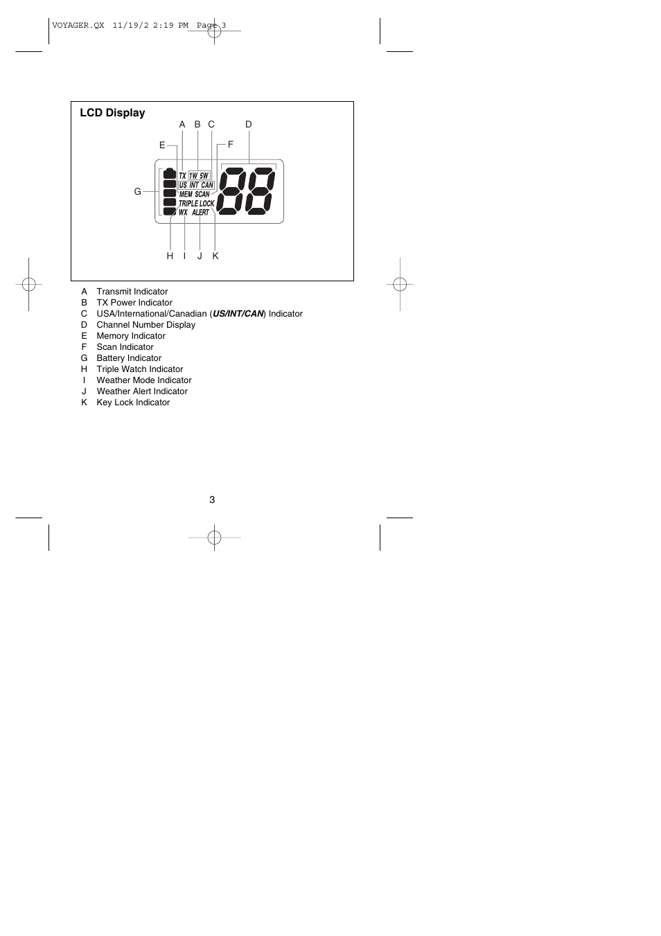 Uniden VOYAGER User Manual | Page 5 / 40