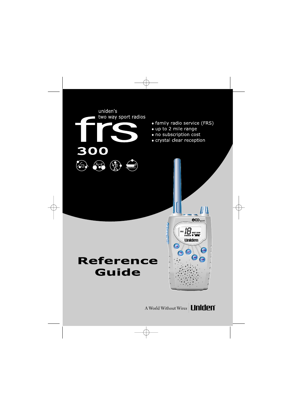 Uniden frs 300 User Manual | 19 pages
