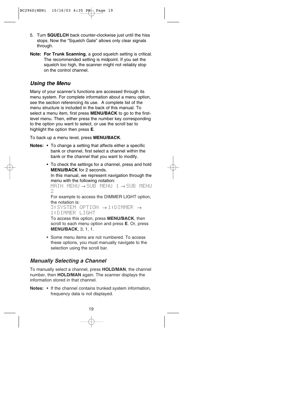 Uniden BC296D User Manual | Page 25 / 88