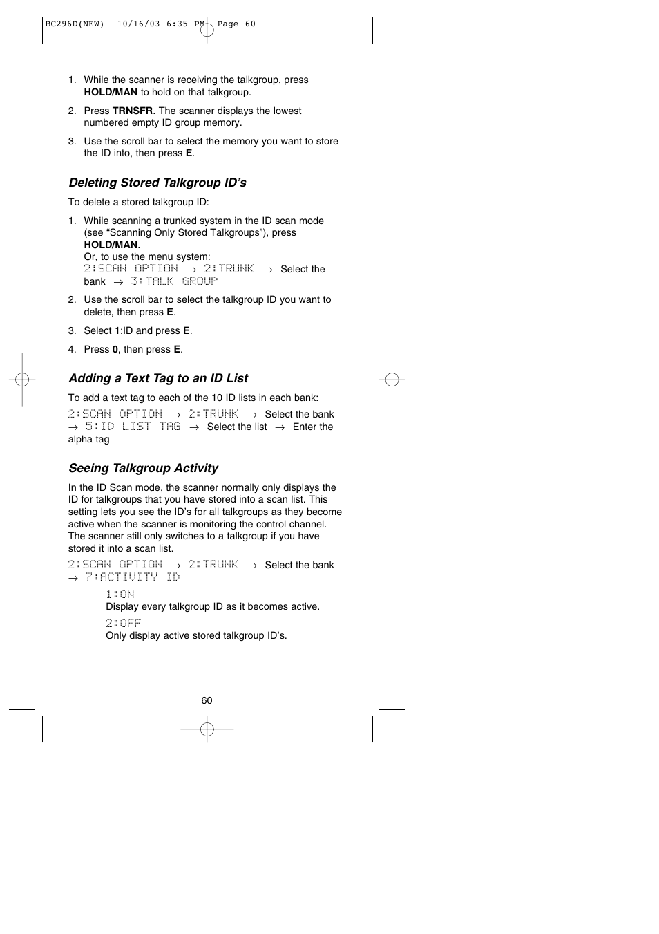 Uniden BC296D User Manual | Page 66 / 88