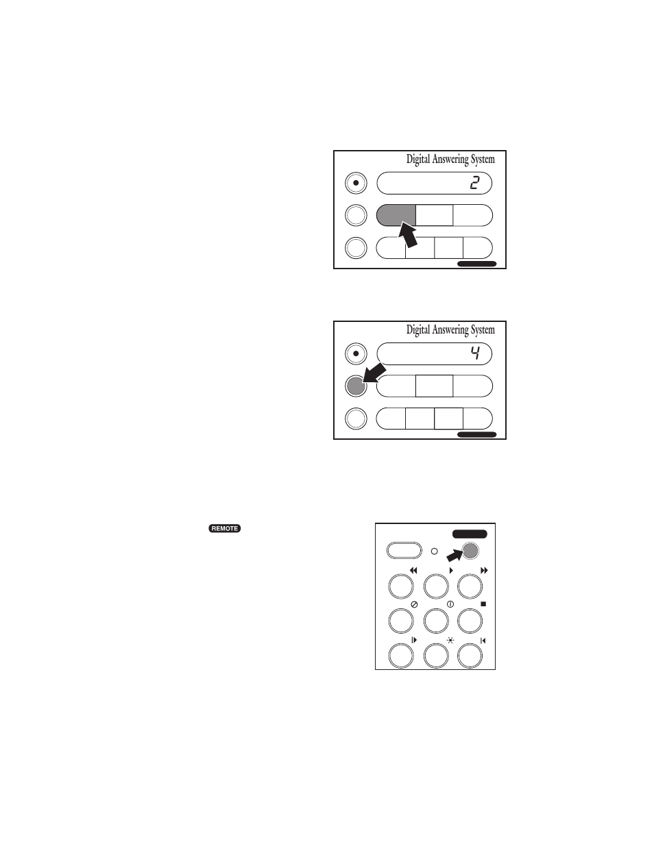 Skipping a message 62, Skipping a message, Digital answering system | Uniden XCA4500 User Manual | Page 62 / 90