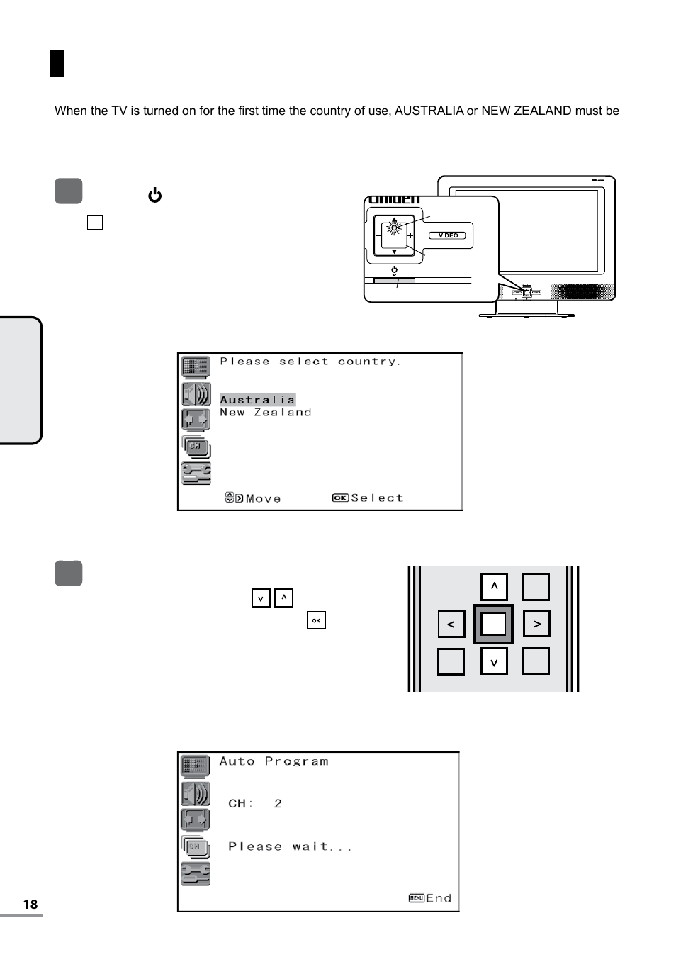 Initial settings | Uniden TL27WRA-B User Manual | Page 18 / 52